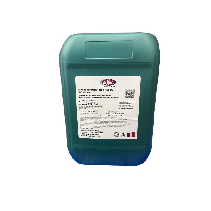 Huile hydraulique Eiffel HVI 46 20L